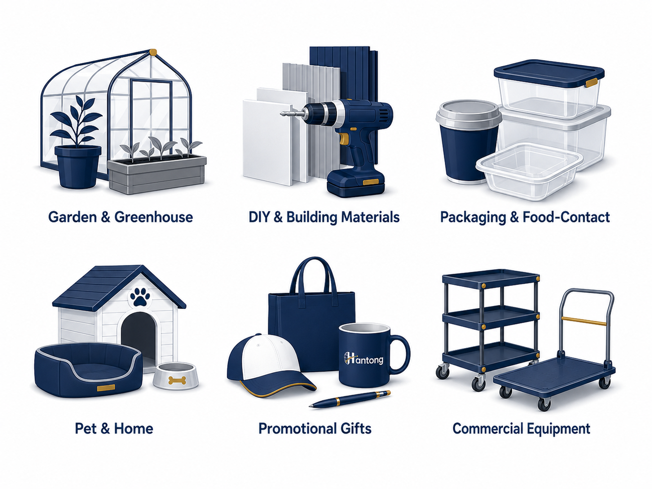 Product category illustrations
